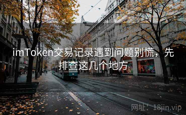 imToken交易记录遇到问题别慌，先排查这几个地方
