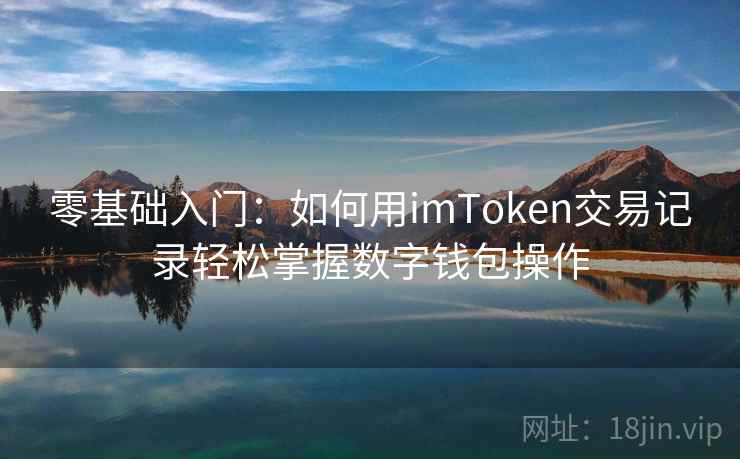 零基础入门：如何用imToken交易记录轻松掌握数字钱包操作